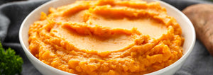 mashed sweet potatoes