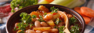 Bowl of Homemade Minestrone Soup