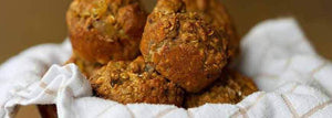 Oatbran Flaxseed muffins