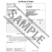 Certificate Of Origin